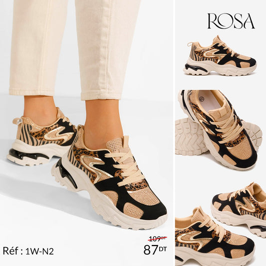 Espadrille Beige Panther