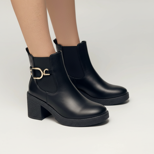 Royal Black Bottines