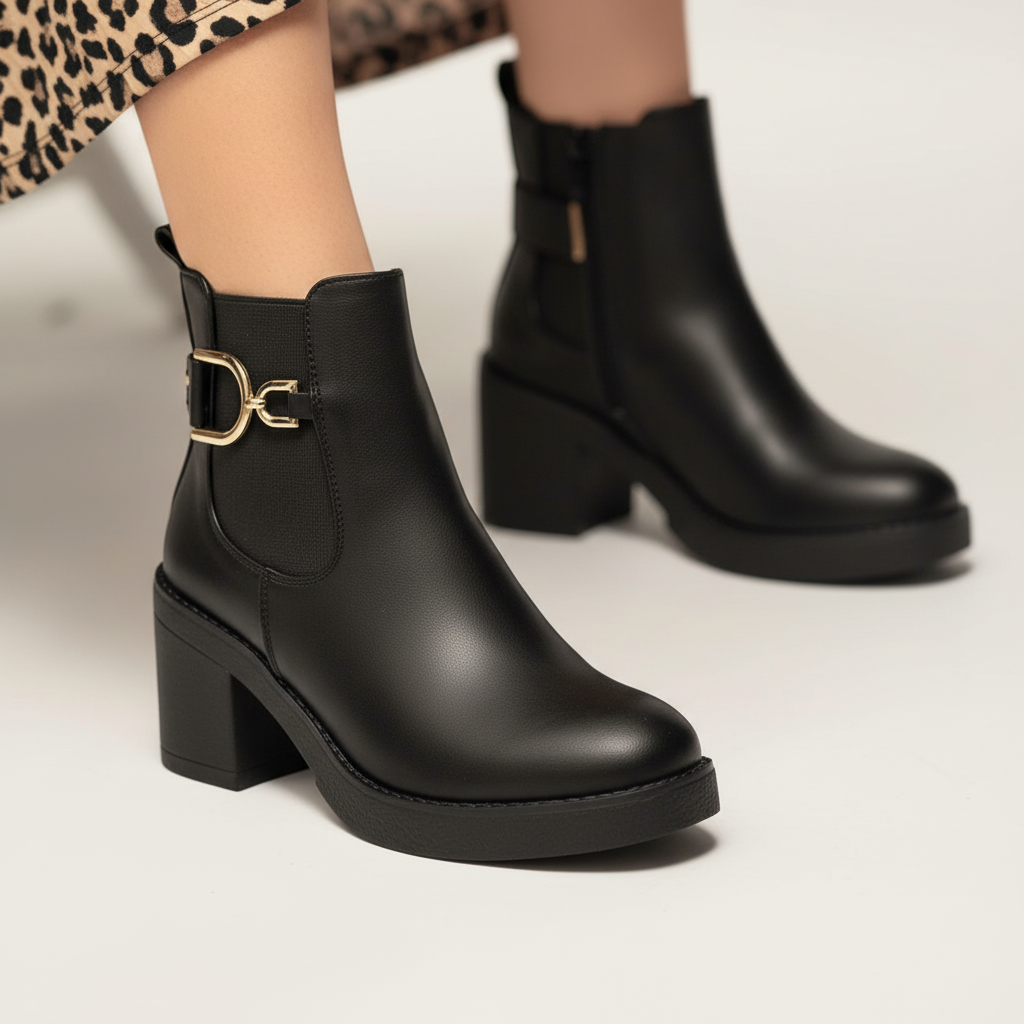 Royal Black Bottines